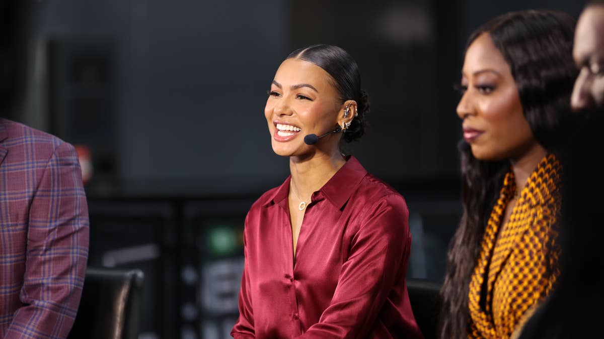 ESPN Host Malika Andrews Shares Red Swimsuit Photo