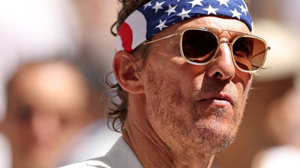 Matthew McConaughey Criticized For His 'Fake' Public Behavior At The U.S. Open