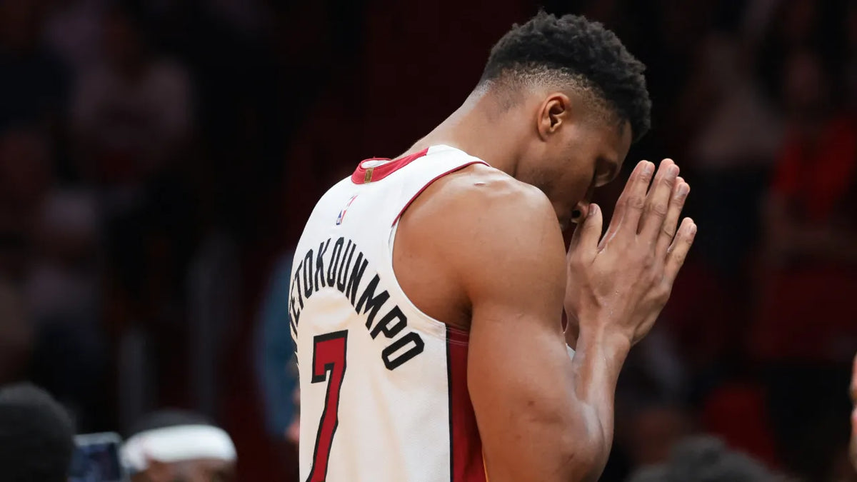 Giannis Antetokounmpo breaks LeBron James' franchise record in Heat debut