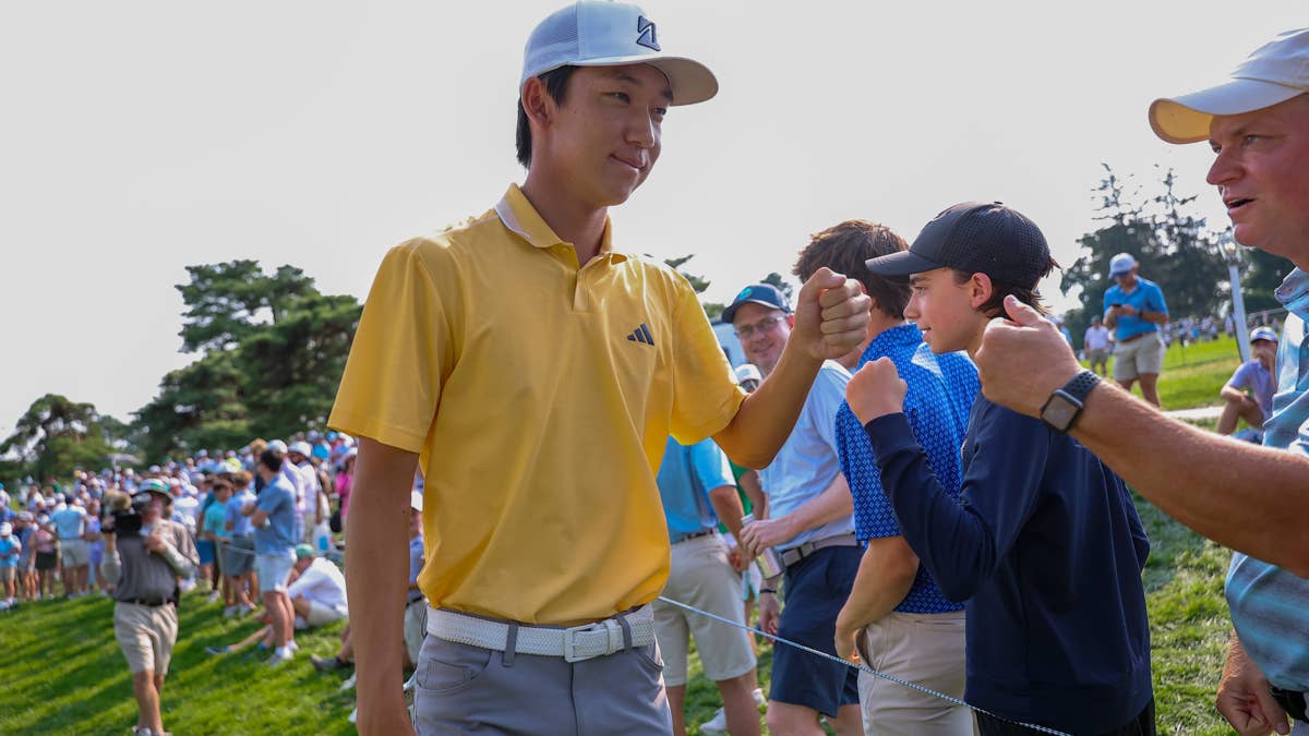 U.S. Amateur Final Four Is Set as Jay Leng Jr. Surges at Merion