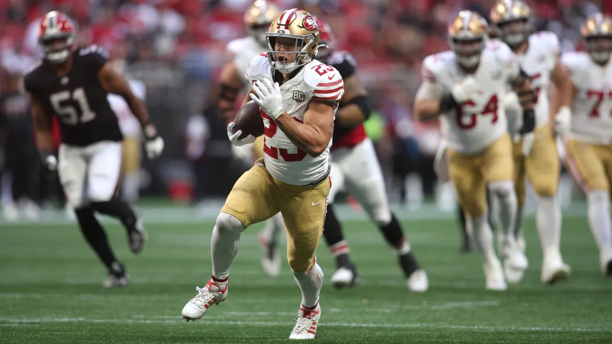 Christian McCaffrey injury update: Latest news on 49ers running back after leaving game vs. Falcons