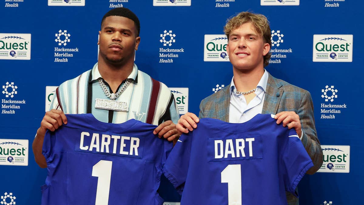 Abdul Carter Doubles Down On Public Jaxson Dart Criticism