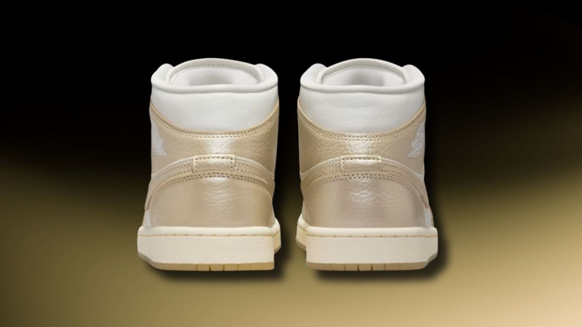 Air Jordan 1 Mid 'Gold Hoop' Under Retail