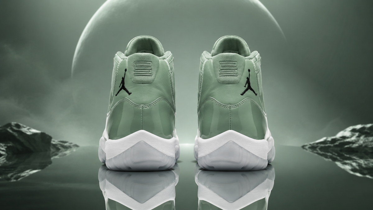 Air Jordan 11 'Alien' Concept: A Sage-Green 11