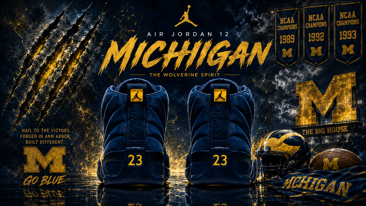 Air Jordan 12 'Michigan' Where to Buy in 2026