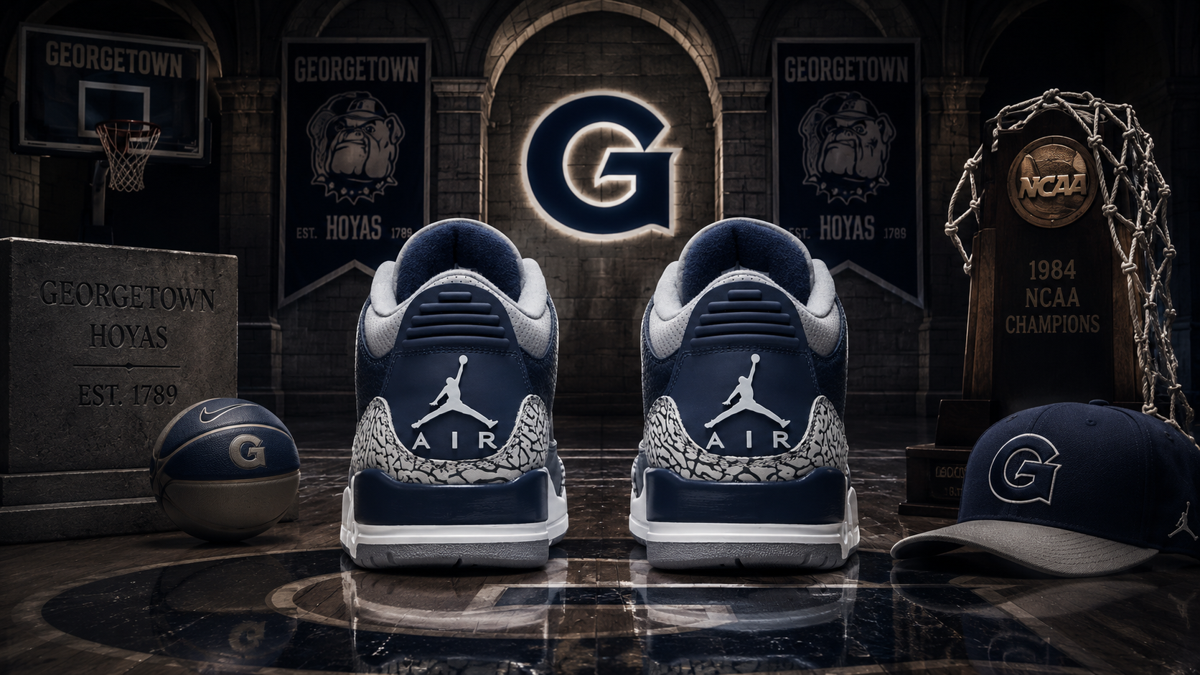 Air Jordan 3 'Georgetown' Where to Buy in 2026