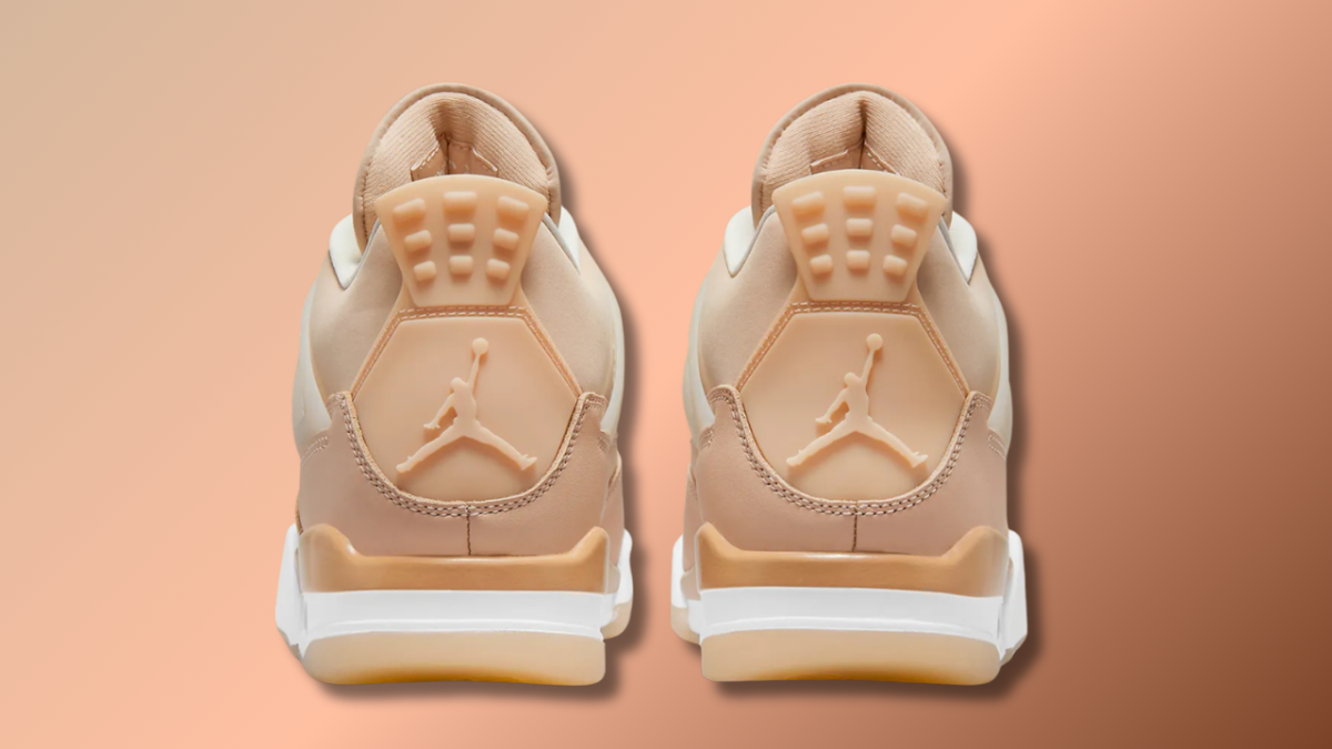 Air Jordan 4 'Shimmer' Bling on Foot, Earth Tones: Where to Buy