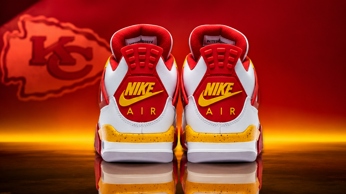Air Jordan 4 'Kansas City Chiefs' Concept Needs to Become Reality