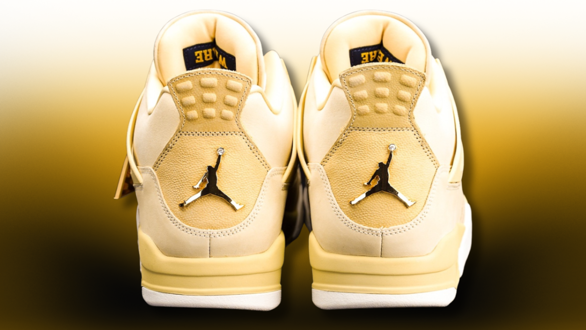 Air Jordan 4 'Marquette' PE at MJ's NASCAR Win