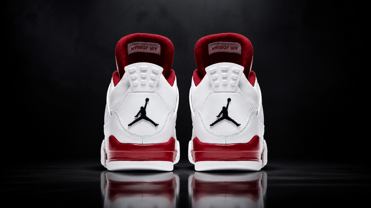 Air Jordan 4 'Alternate '89' — White Leather, Gym Red Netting, Bulls-Era What-If: Where to Buy