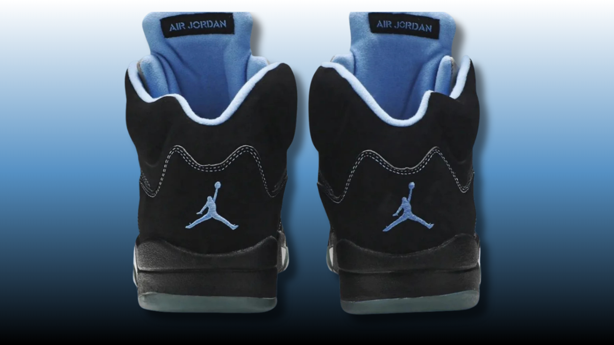 Air Jordan 5 'Black/University Blue': Black Suede, Blue Hits, Jumpman Branding — New Release Date & Where to Buy