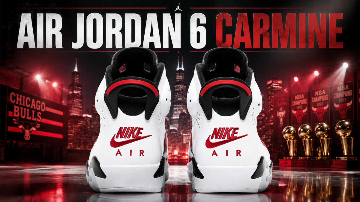 Air Jordan 6 'Carmine': Where to Buy the Red-and-White OG Classic in 2027
