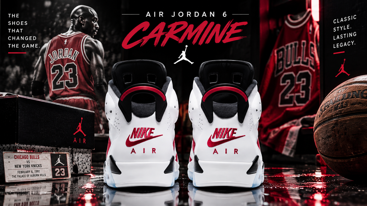 Air Jordan 6 'Carmine': Release Date and Where to Buy