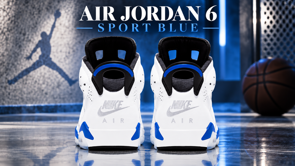 Air Jordan 6 ‘Sport Blue’ Release Date and Where to Buy