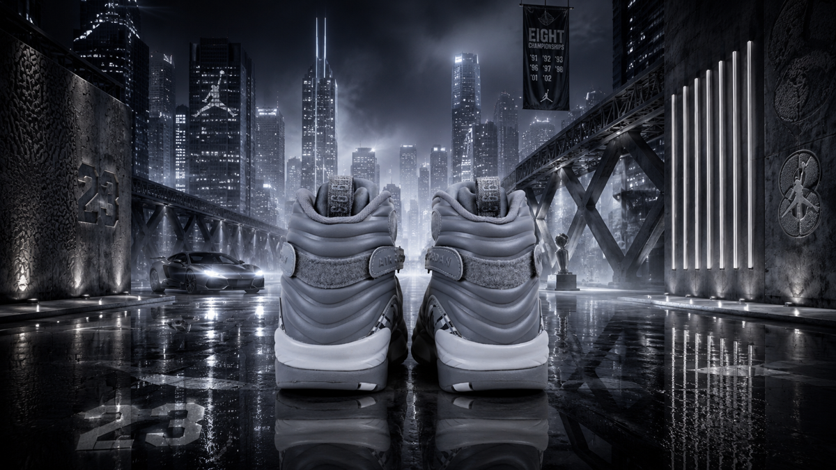 Air Jordan 8 'Cool Grey' Tonal Suede, Wolf Grey Nubuck: Where to Buy