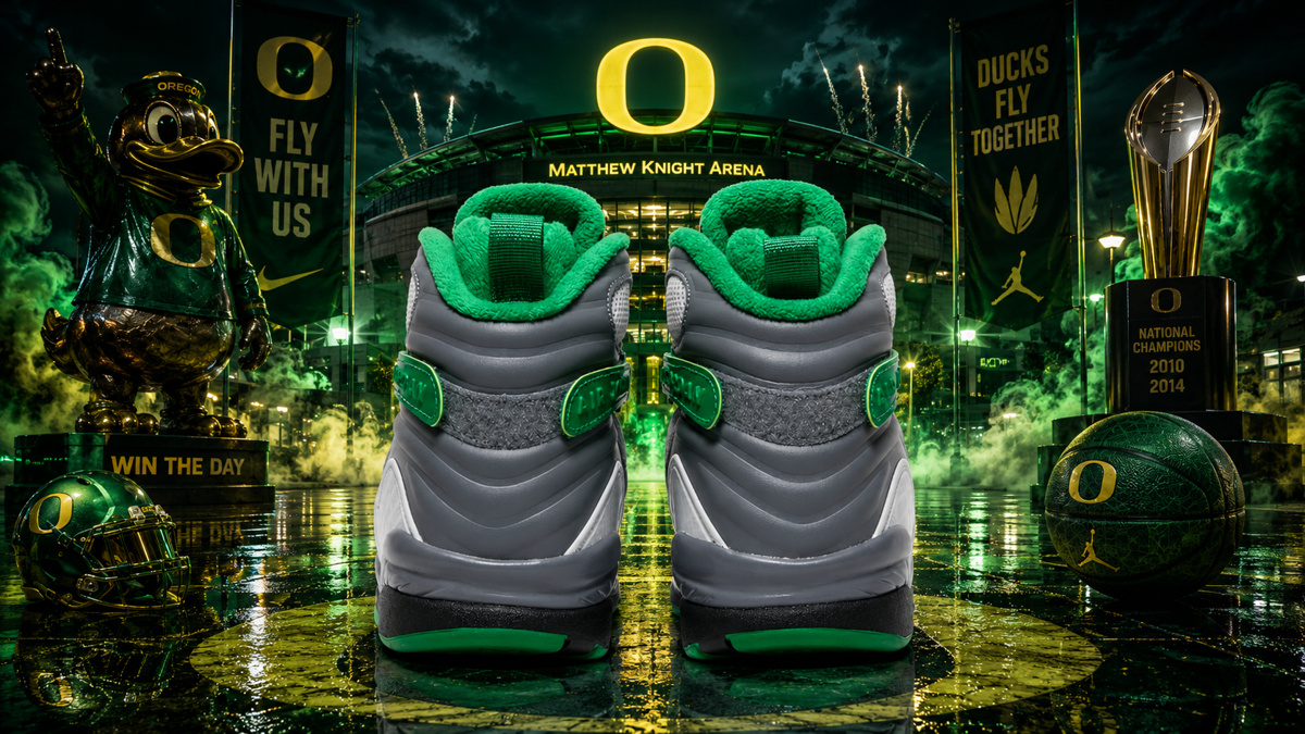 Air Jordan 8 'Oregon Ducks' PE Where to Buy in 2026