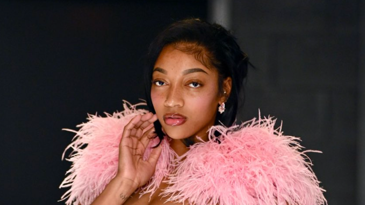 Angel Reese Rocks Special Pink Dress Before WNBA Game Against Phoenix Mercury