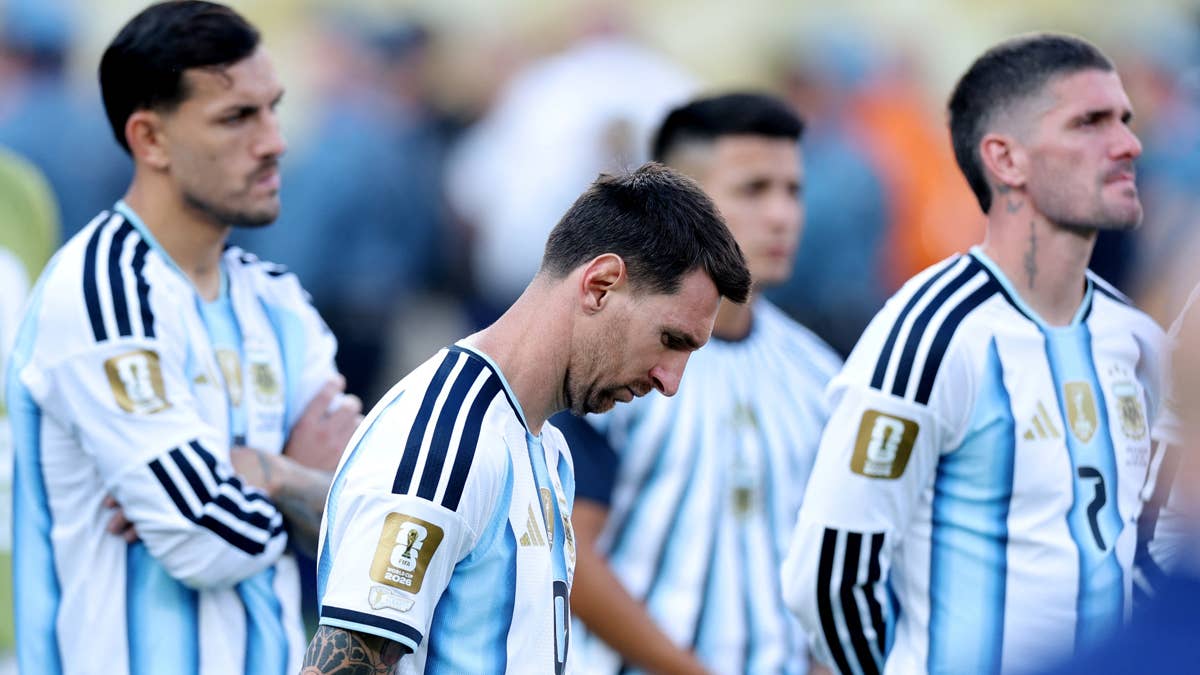 Argentina Ties Brazil's Unfortunate World Cup Record During Final Loss vs. Spain