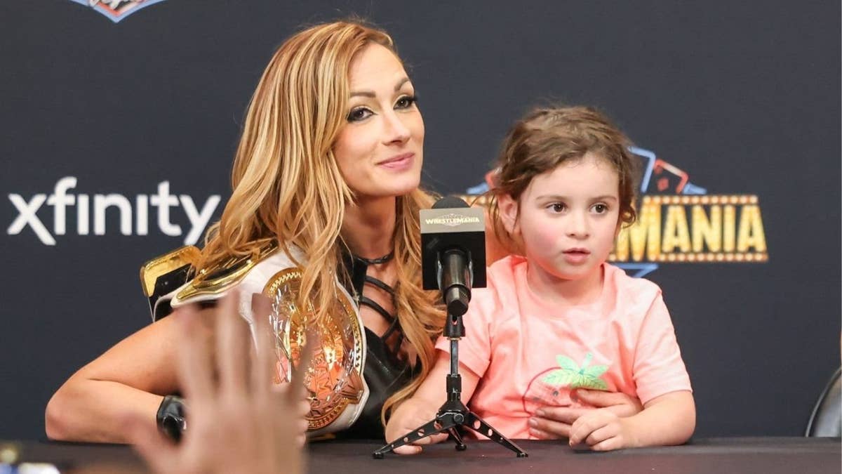 Becky Lynch Opens Up About the Scariest 30 Seconds After Her Daughter Roux Was Born