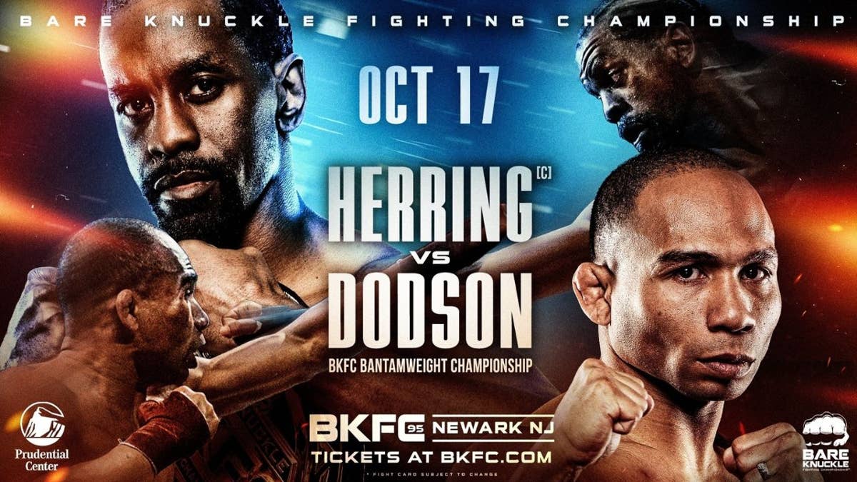 BKFC 95 Newark — Herring Vs. Dodson Date, Time, How to Watch