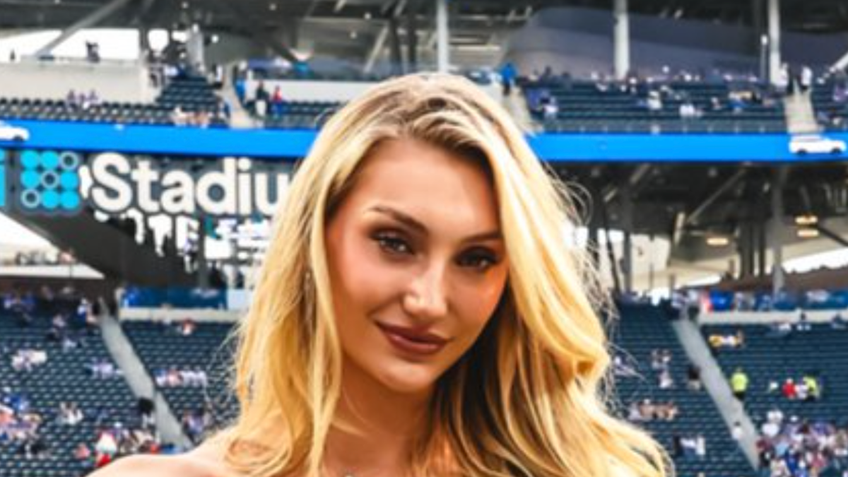 WNBA Star Cameron Brink Rocked Rams Colors For 'Monday Night Football'