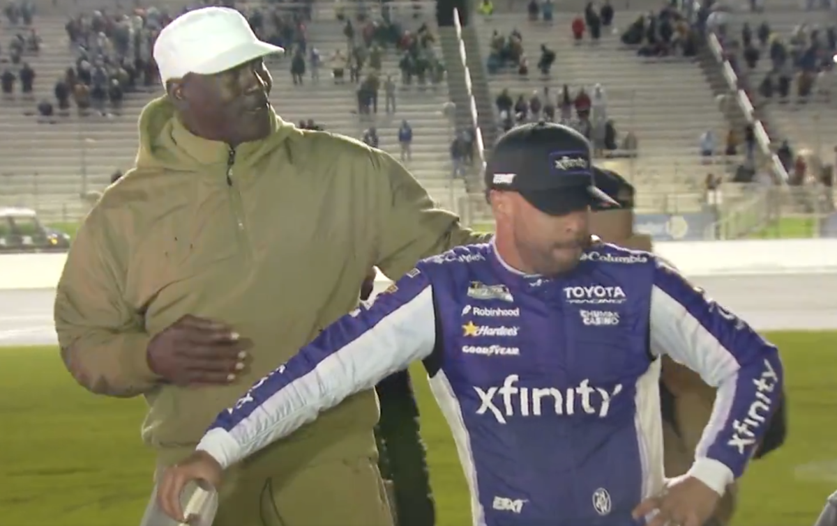 Bubba Wallace Couldn't Look At Michael Jordan After Sunday's Performance