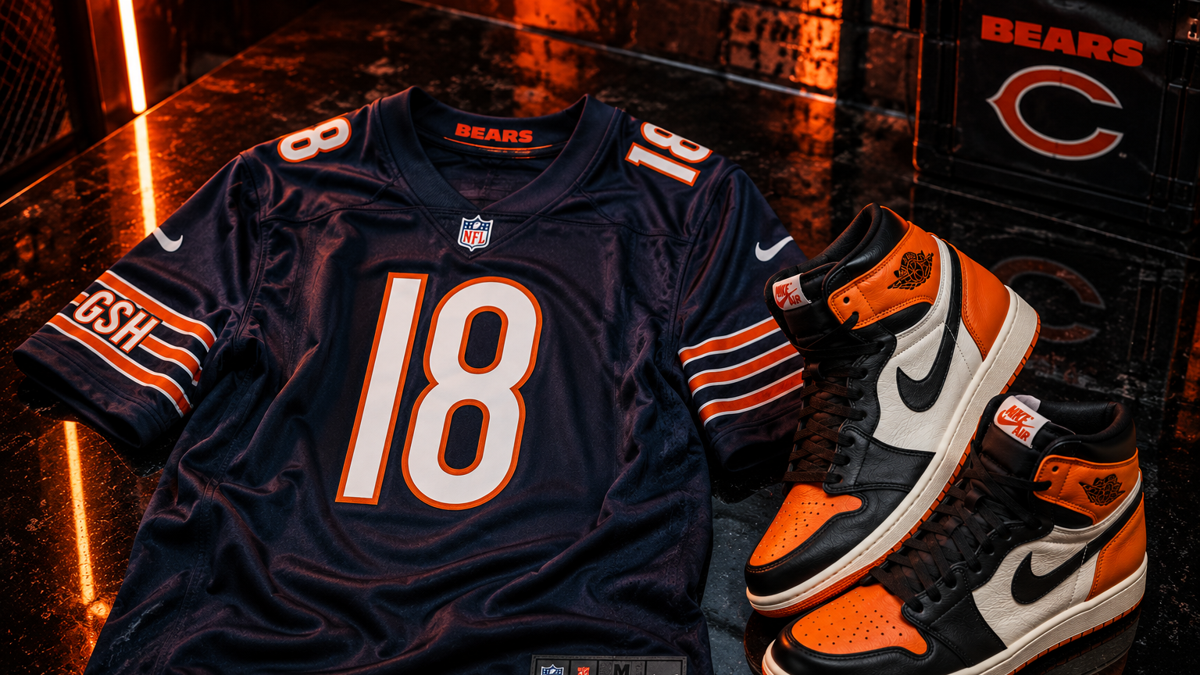 Air Jordan 1 Shattered Backboard: Bears Jersey Match