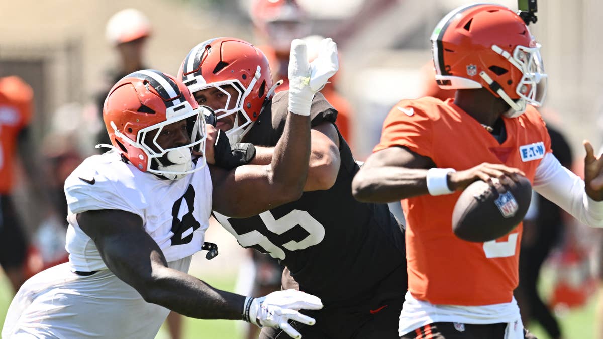 Video of Browns' Jared Verse And Spencer Fano's Fight Sparks Reaction From NFL Fans