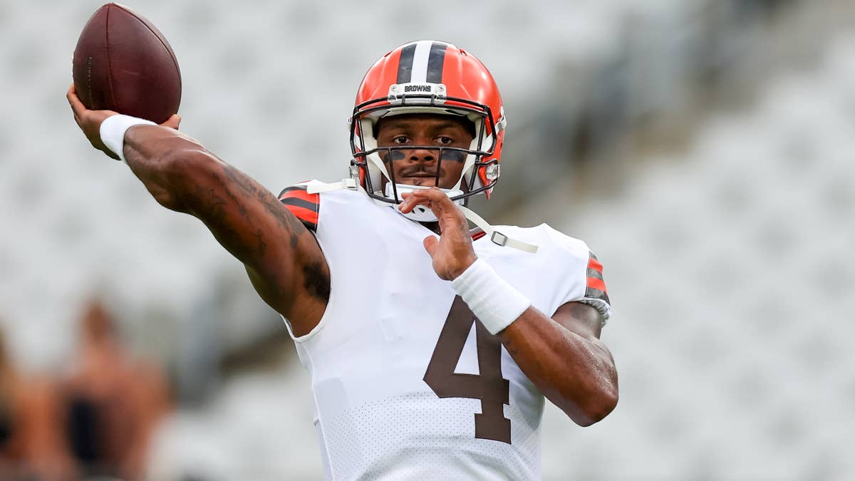 Browns Fans Don't Hold Back On Deshaun Watson After Dreadful Preseason Performance
