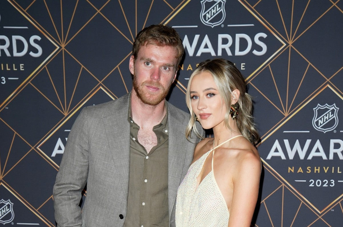 Connor McDavid's Wife Has Two Words Before Canada-Czechia Game at Winter Olympics