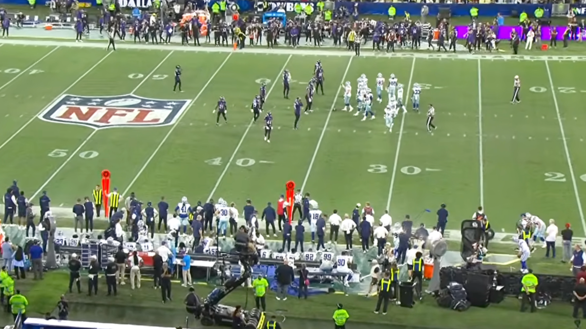 Cowboys Fans Furious With 'Blown' Penalty Call Late In Loss vs. Ravens