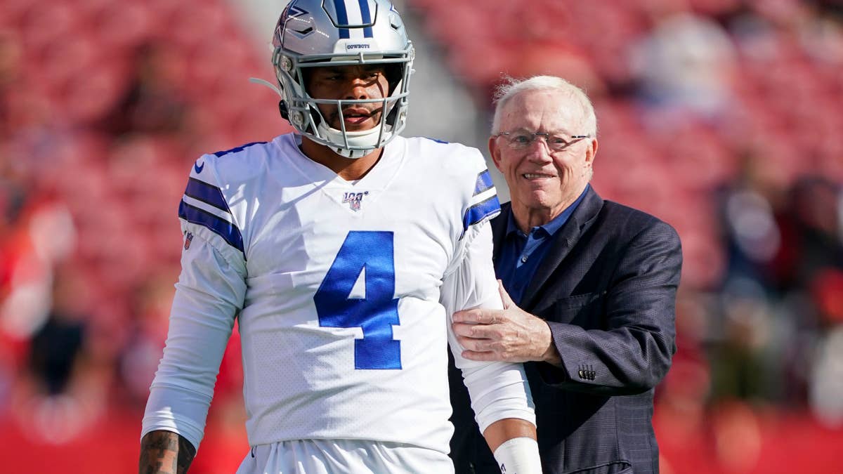 Jerry Jones Receives Reality Check From Dak Prescott Ahead of George Pickens Decision