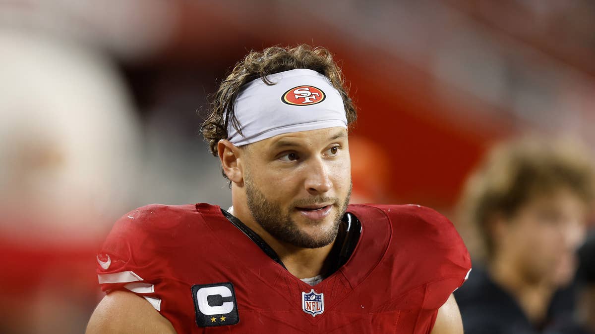 Nick Bosa Throws Shade At NFL Stadiums For Installing Grass Fields For World Cup