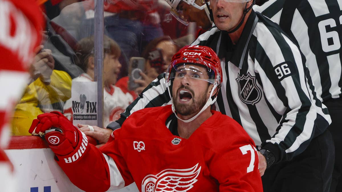 Red Wings’ Dylan Larkin ‘Trying to Be a Man’ Amid Fan Backlash