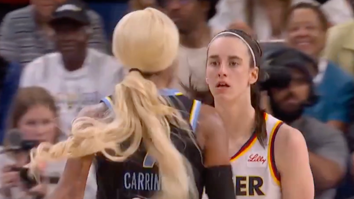 DiJonai Carrington Intentionally Bumps Into Caitlin Clark After Play
