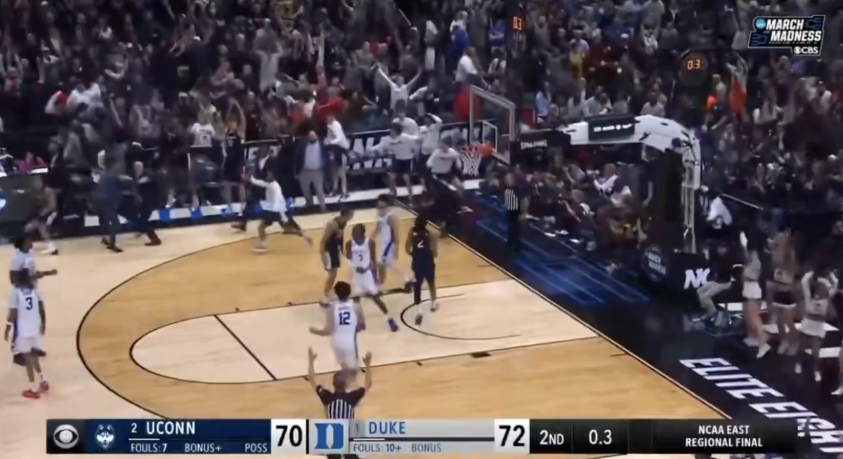 Duke Announcers Demanded Technical Foul After UConn's Game-Winning Shot