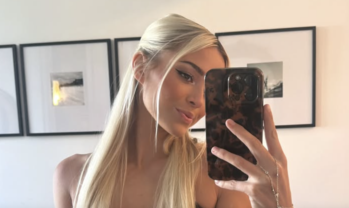 Livvy Dunne's Red Swimsuit Photo Already Has 3.2 Million Views