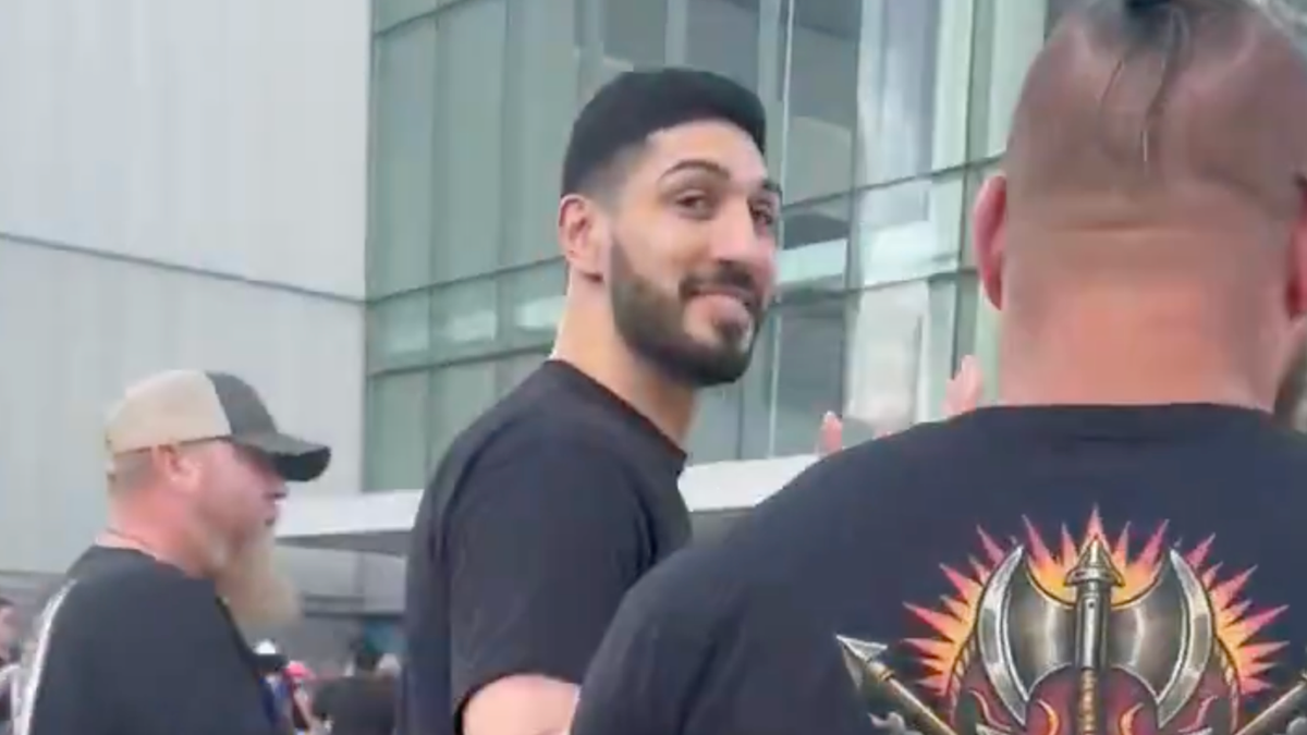 Enes Kanter's Appearance At WNBA Game Tonight Turns Ugly (Video)