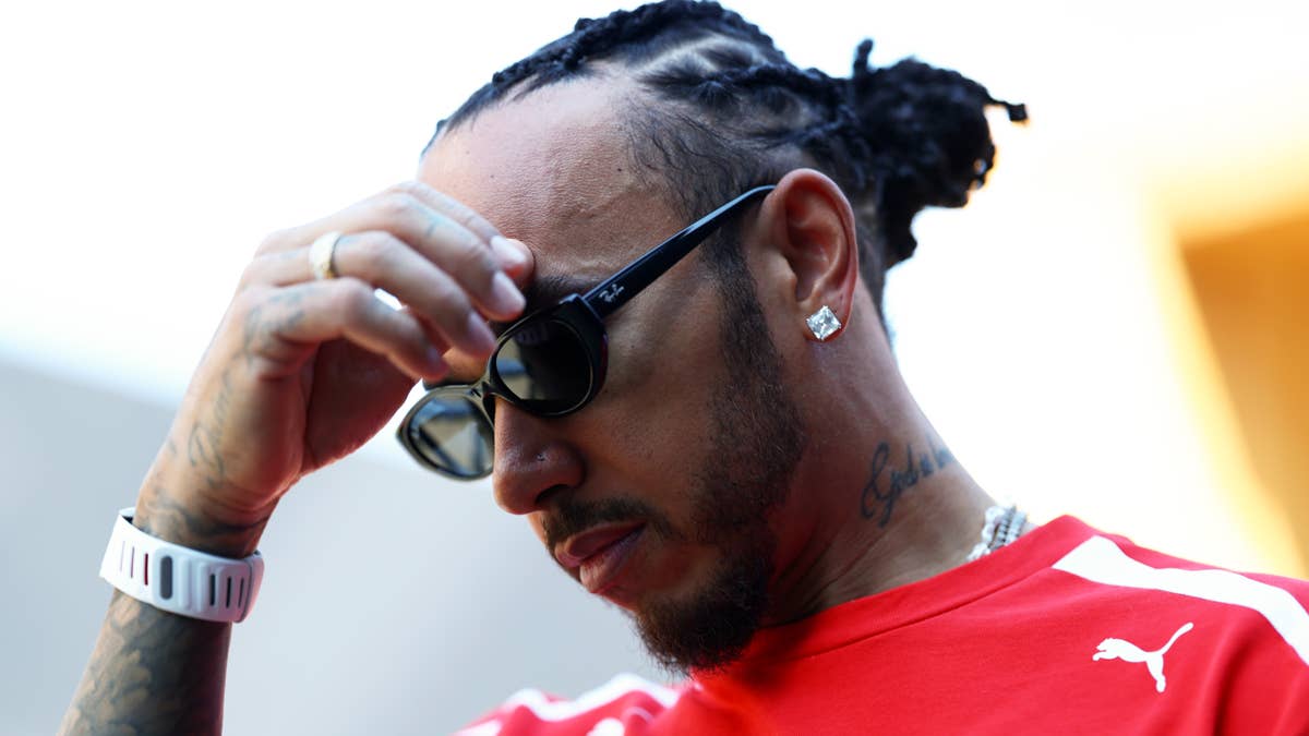 F1 Officials Inspect Lewis Hamilton's Car Before Austrian GP