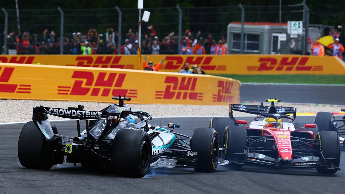 What Happened Between George Russell and Lewis Hamilton at Belgian GP?