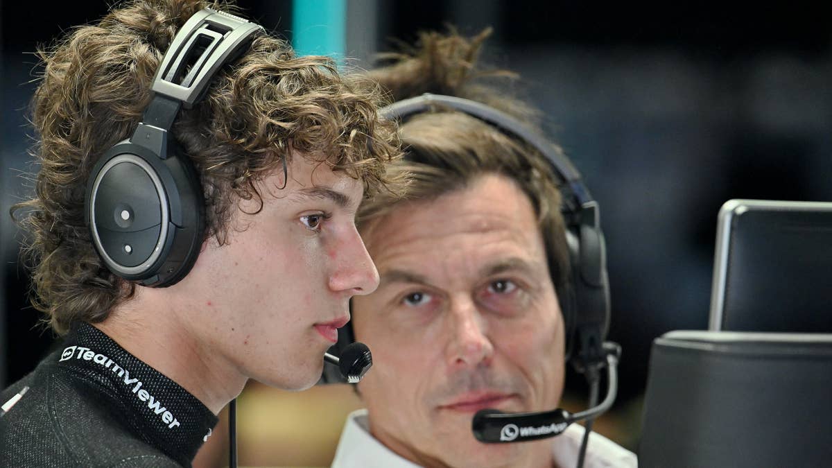 'What an Idiot!'- Toto Wolff’s Reaction to Kimi Antonelli’s Spanish GP Win Grabs Spotlight