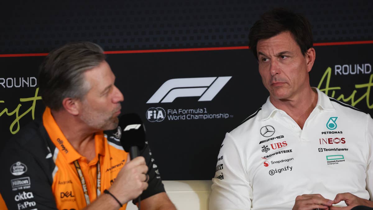 McLaren CEO Warns Toto Wolff’s Alpine Bid ‘Runs a High Risk’