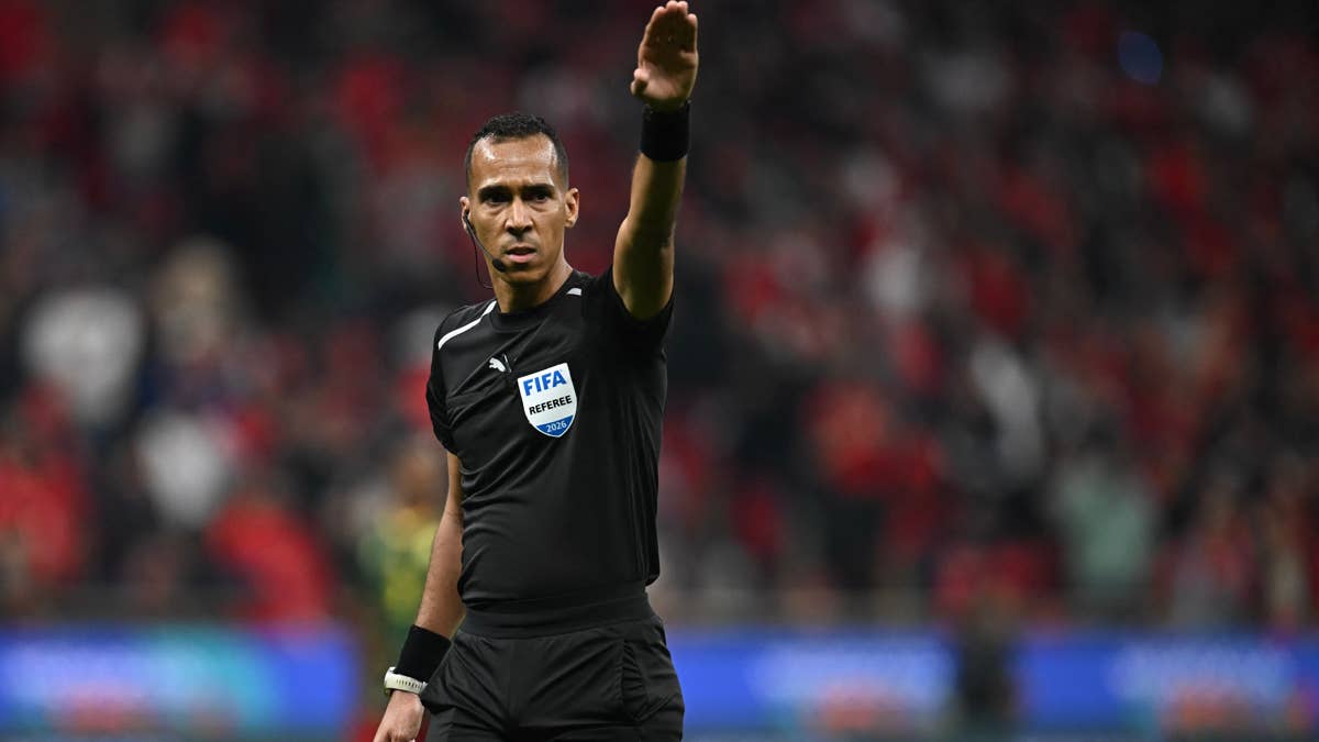 Who is the Referee for Austria vs. Jordan World Cup Match?