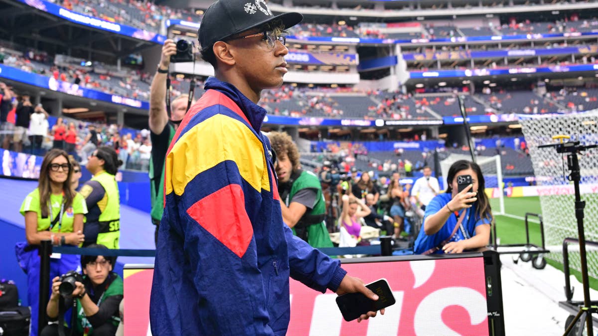 Lamine Yamal Turns Heads With 'Batman-Themed' Outfit Before Spain vs. Austria World Cup Match