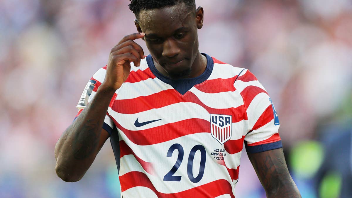 USA Gets Unfortunate Update After Folarin Balogun Red Card