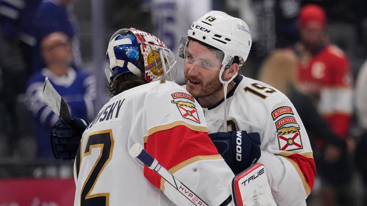 Matthew Tkachuk Reacts to Sergei Bobrovsky's Maple Leafs Move
