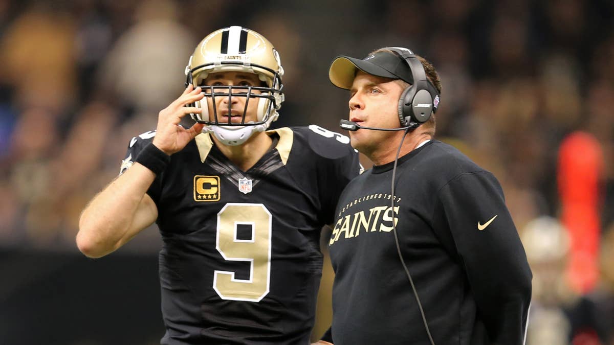 WATCH: Sean Payton Gets Emotional After Drew Brees' Hall of Fame Surprise