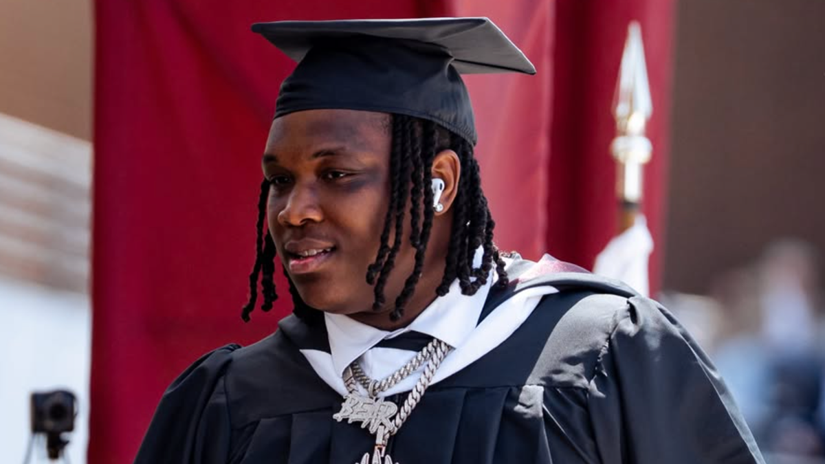 Boston College Football Player Sparks Debate for Wearing AirPods During Graduation Ceremony