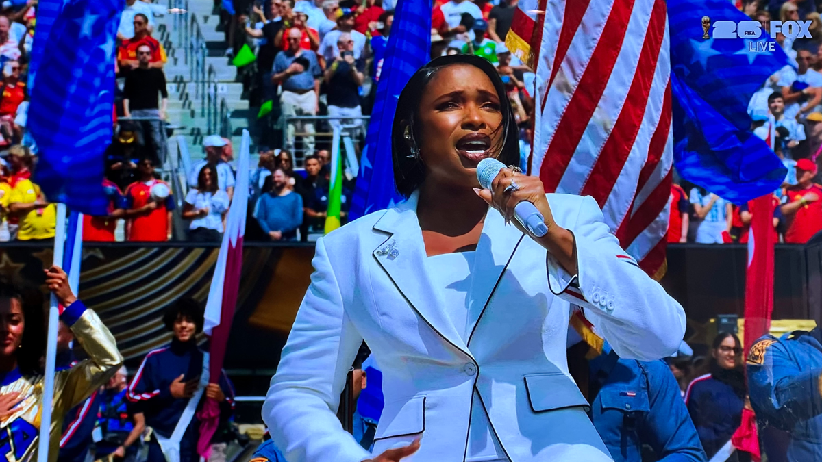 Jennifer Hudson Faces Backlash for U.S. National Anthem Performance Sunday