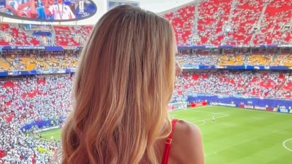 NFL Owner's Daughter Causes Stir With Outfit at World Cup Game